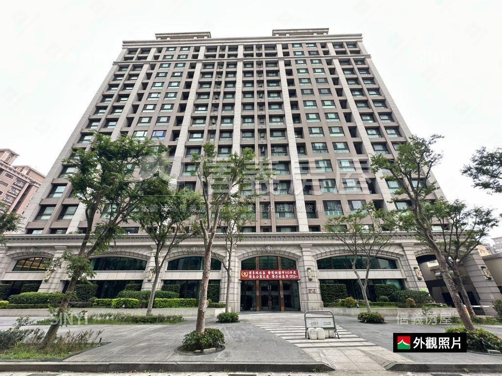 禮享城高樓三房車位房屋室內格局與周邊環境