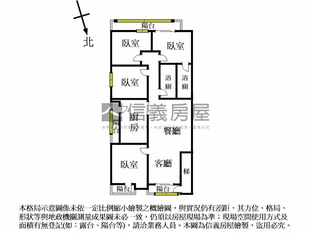 萬隆捷運邊間美四房房屋室內格局與周邊環境