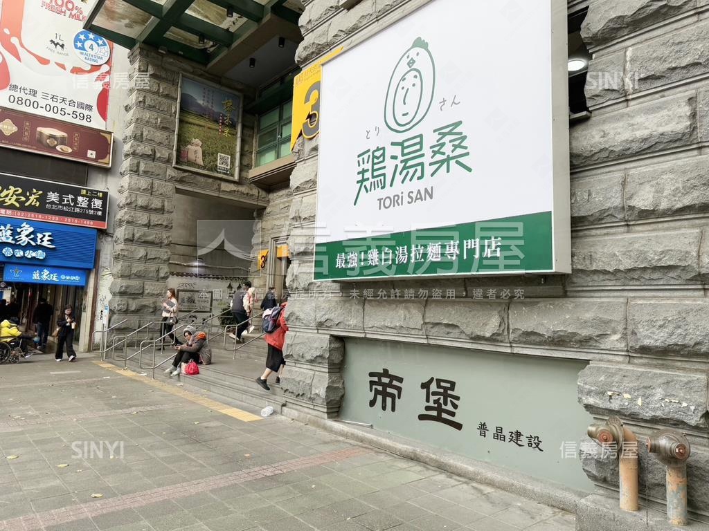 松江，行天宮站共構金店面房屋室內格局與周邊環境