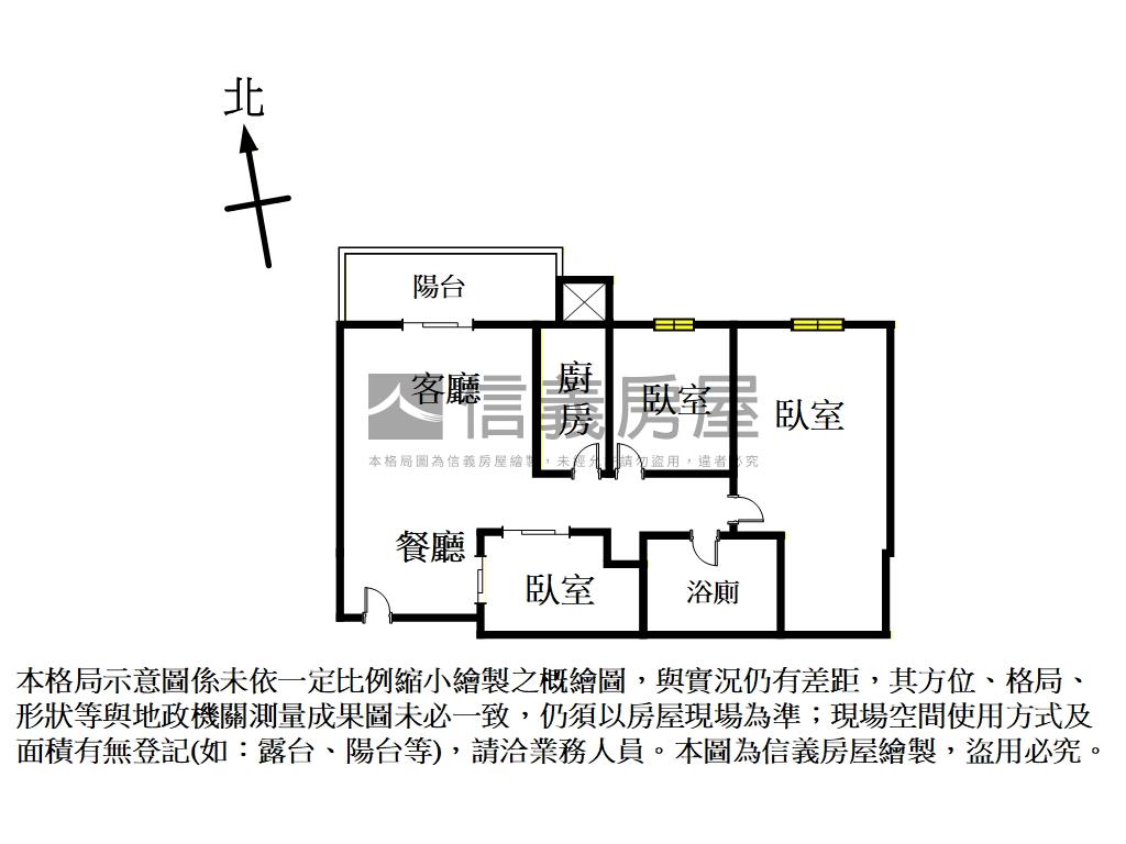 近捷運電梯三房附車位房屋室內格局與周邊環境