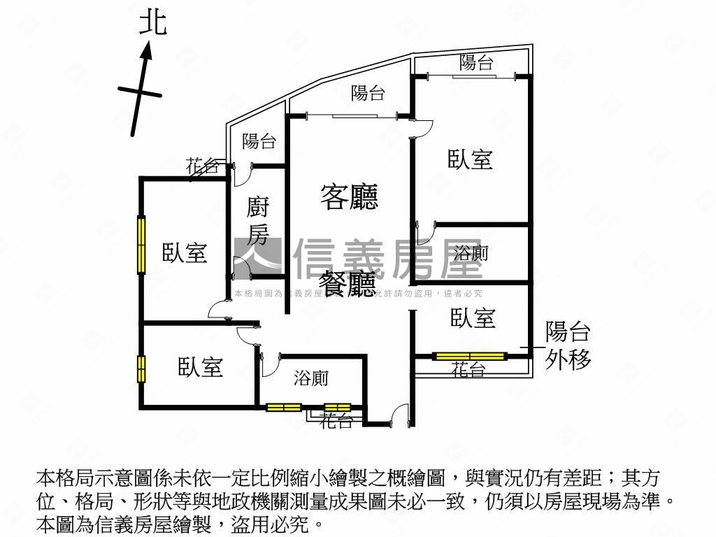 人文學苑高樓層柳川視野房屋室內格局與周邊環境