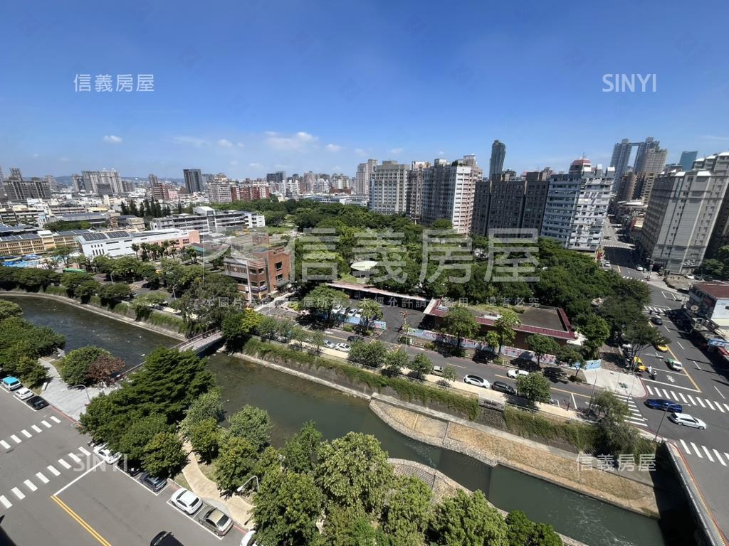 人文學苑高樓層柳川視野房屋室內格局與周邊環境