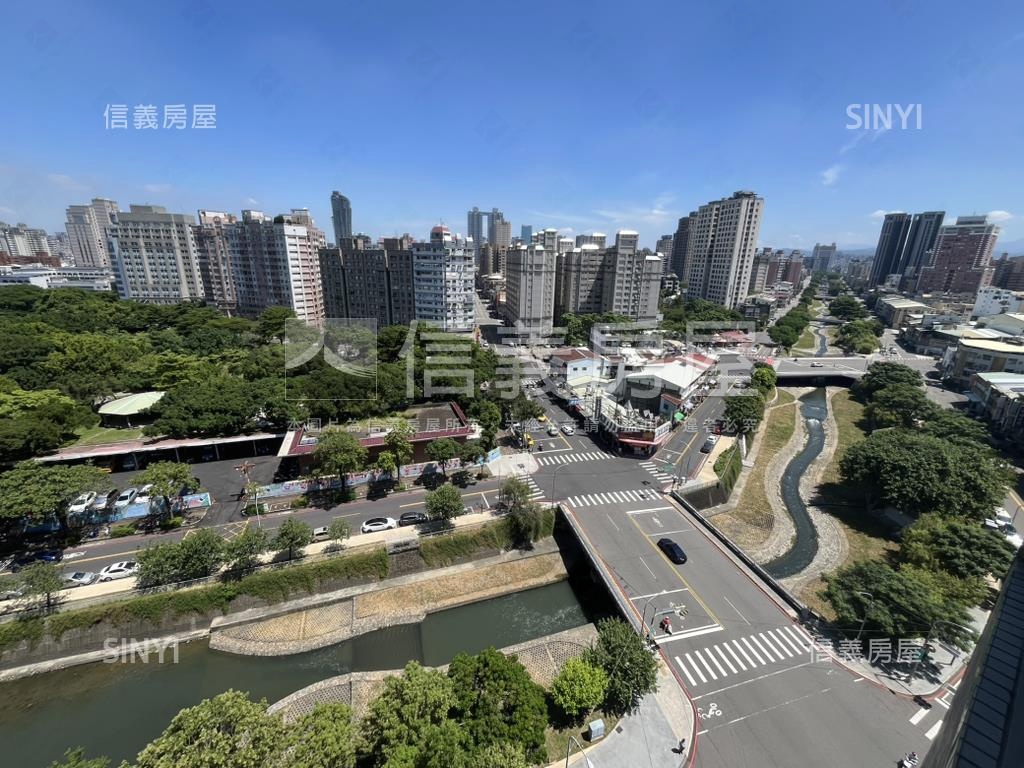 人文學苑高樓層柳川視野房屋室內格局與周邊環境