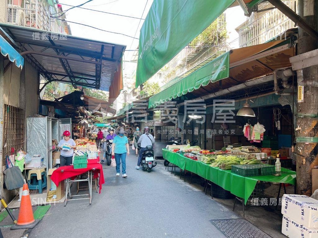 華泰市場景安路收租店面房屋室內格局與周邊環境