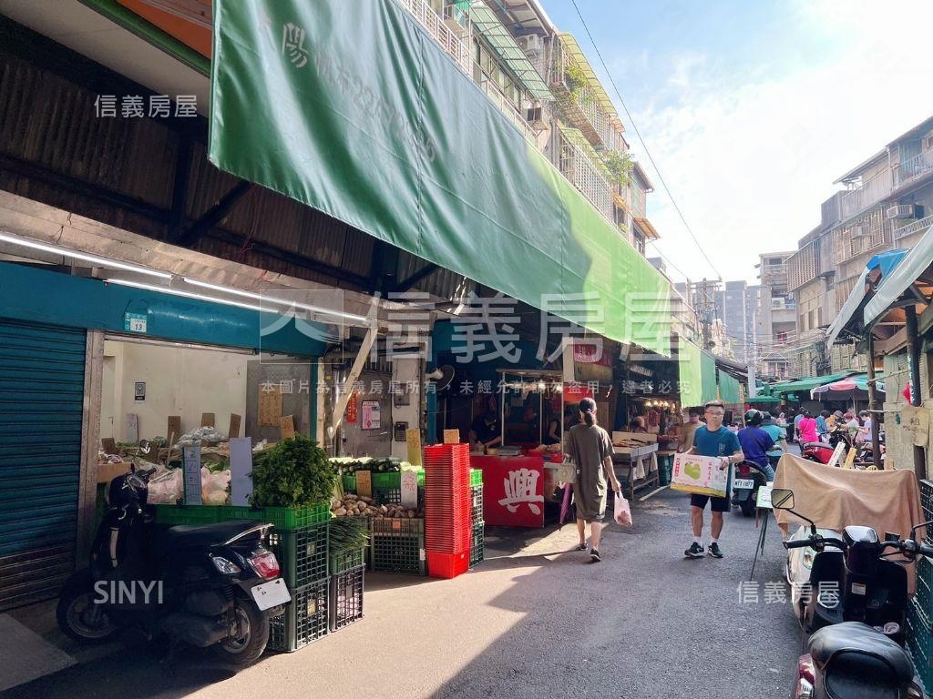華泰市場景安路收租店面房屋室內格局與周邊環境