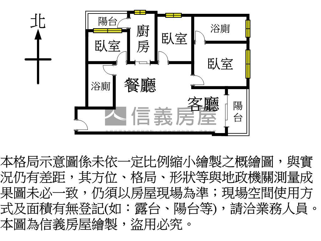 福爾摩沙質感裝潢三房車位房屋室內格局與周邊環境