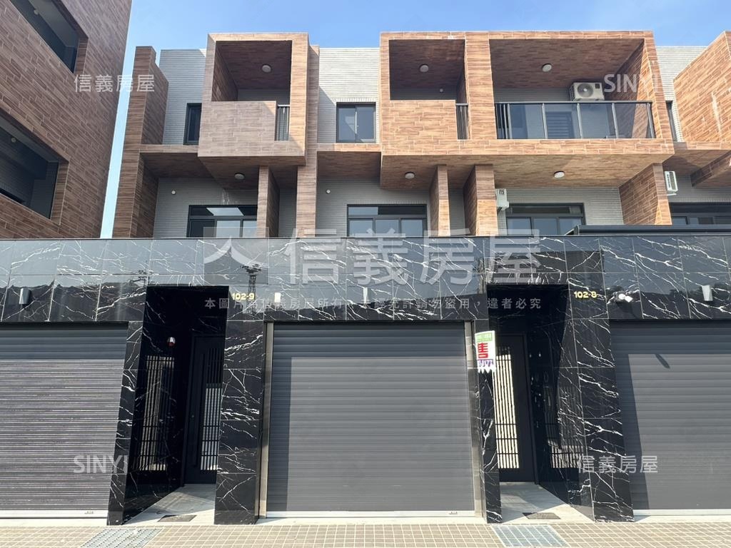 近南科全新未住透天房屋室內格局與周邊環境