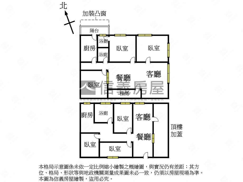 景安好近頂加公寓房屋室內格局與周邊環境
