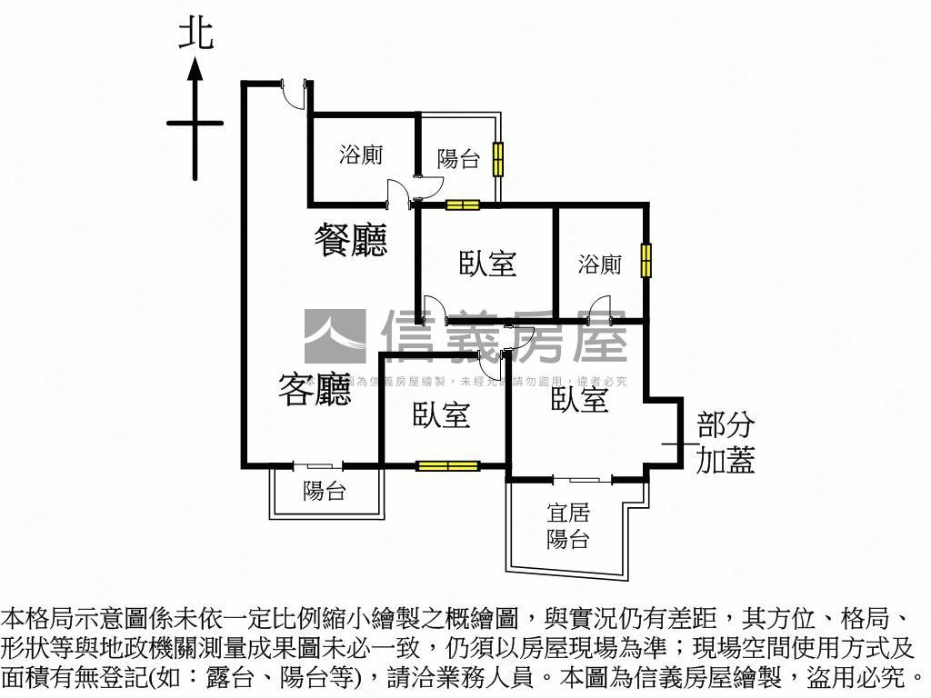 再一間大毅一嶼三房平車房屋室內格局與周邊環境