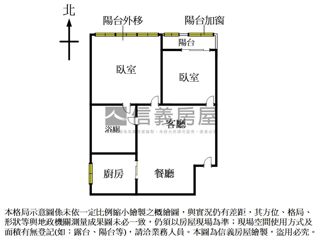 松江捷運景觀２房房屋室內格局與周邊環境