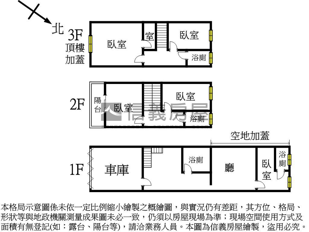 塗城商圈美孝親透天房屋室內格局與周邊環境