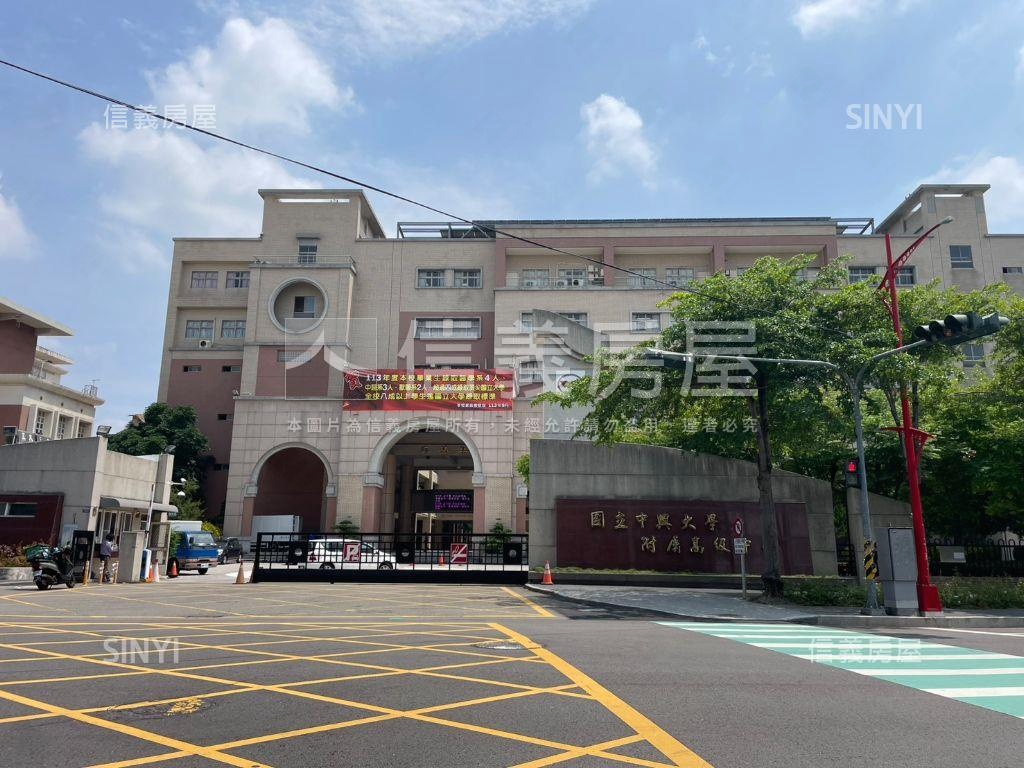 益民路興大附中旁美三房房屋室內格局與周邊環境