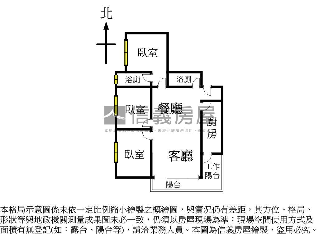 美！與山共居的三房質感宅房屋室內格局與周邊環境