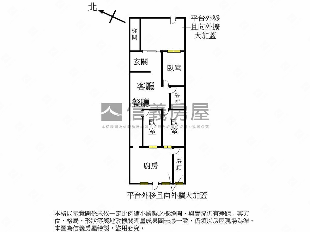 忠孝街舒適一樓房屋室內格局與周邊環境