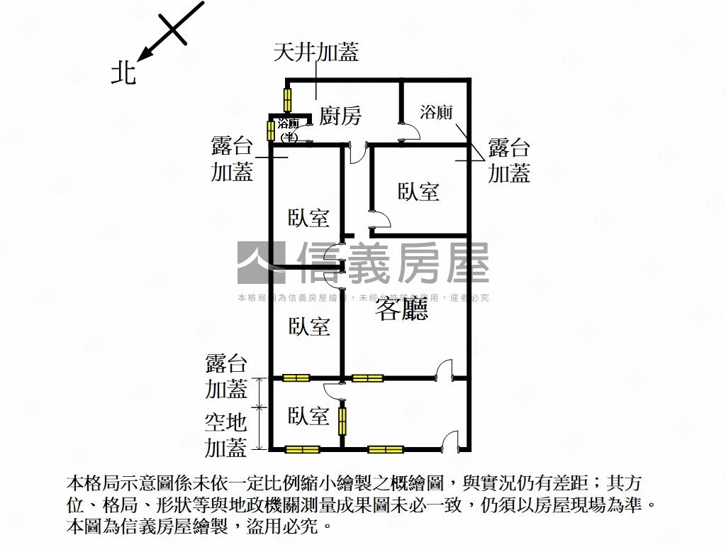 大安靜巷１樓大空間房屋室內格局與周邊環境