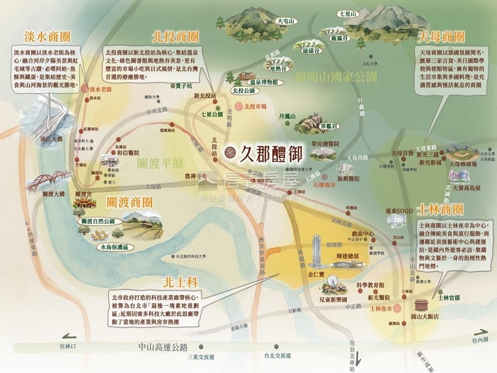 久郡醴御房屋室內格局與周邊環境
