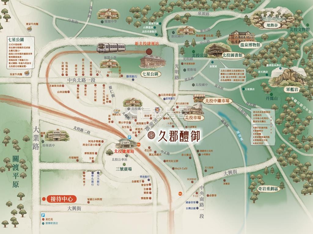 久郡醴御房屋室內格局與周邊環境