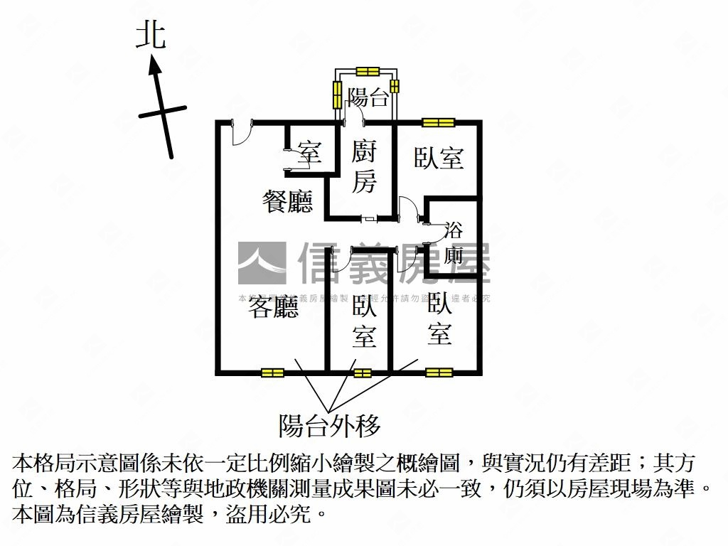 山景美屋夢享國三房車位房屋室內格局與周邊環境
