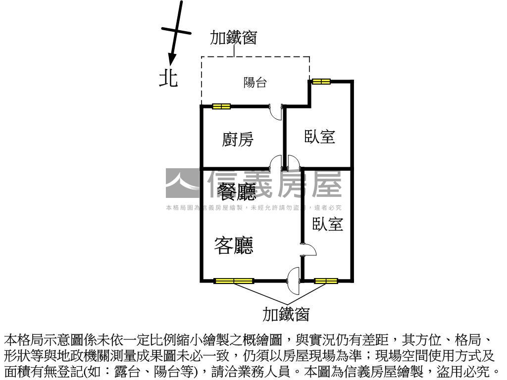 楠梓小資採光宅房屋室內格局與周邊環境