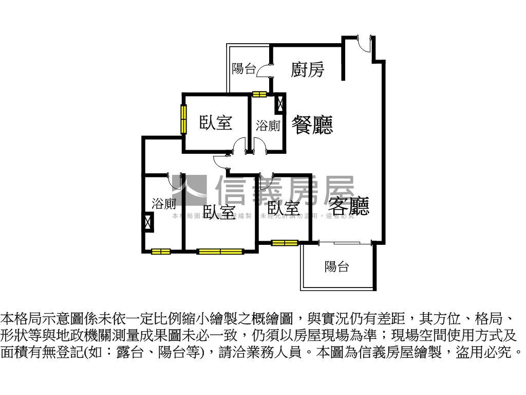 西區博星ＭＡＮＳＩＯＮ房屋室內格局與周邊環境