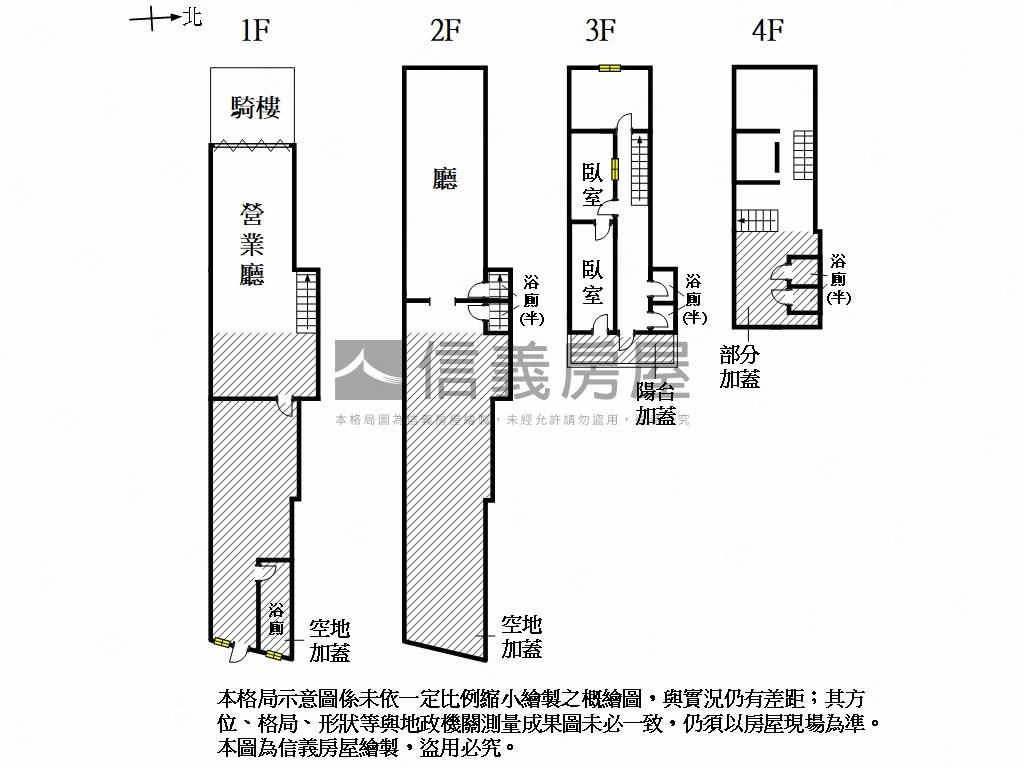 正北門路金店面房屋室內格局與周邊環境