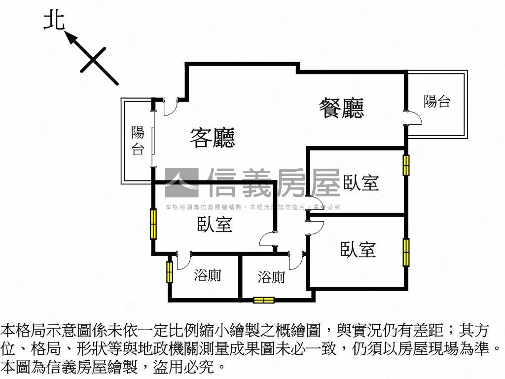 晴田居｜全新未住三房４樓房屋室內格局與周邊環境