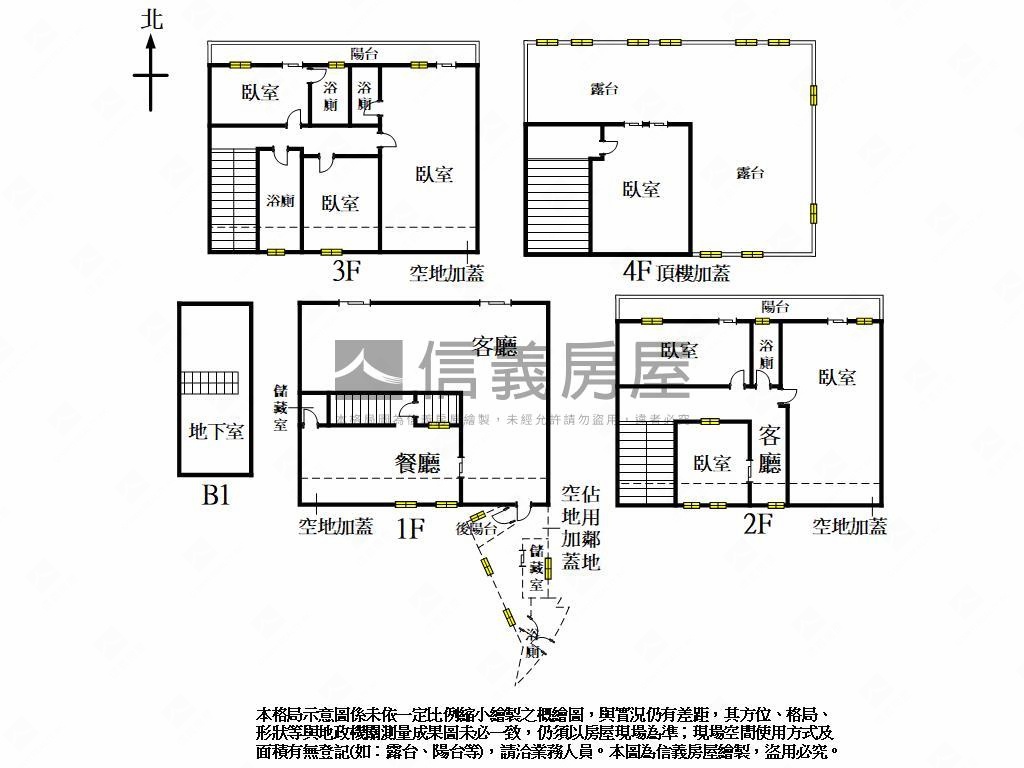 西區近五權西路大透天房屋室內格局與周邊環境