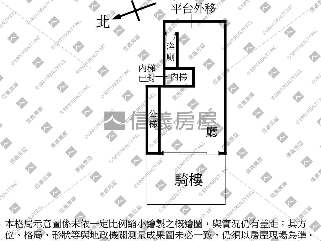 成功小資住宅金店面房屋室內格局與周邊環境