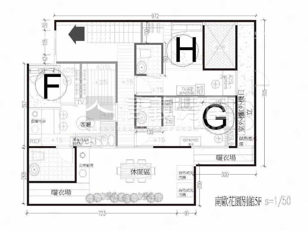 民權南歐風情收租寶房屋室內格局與周邊環境
