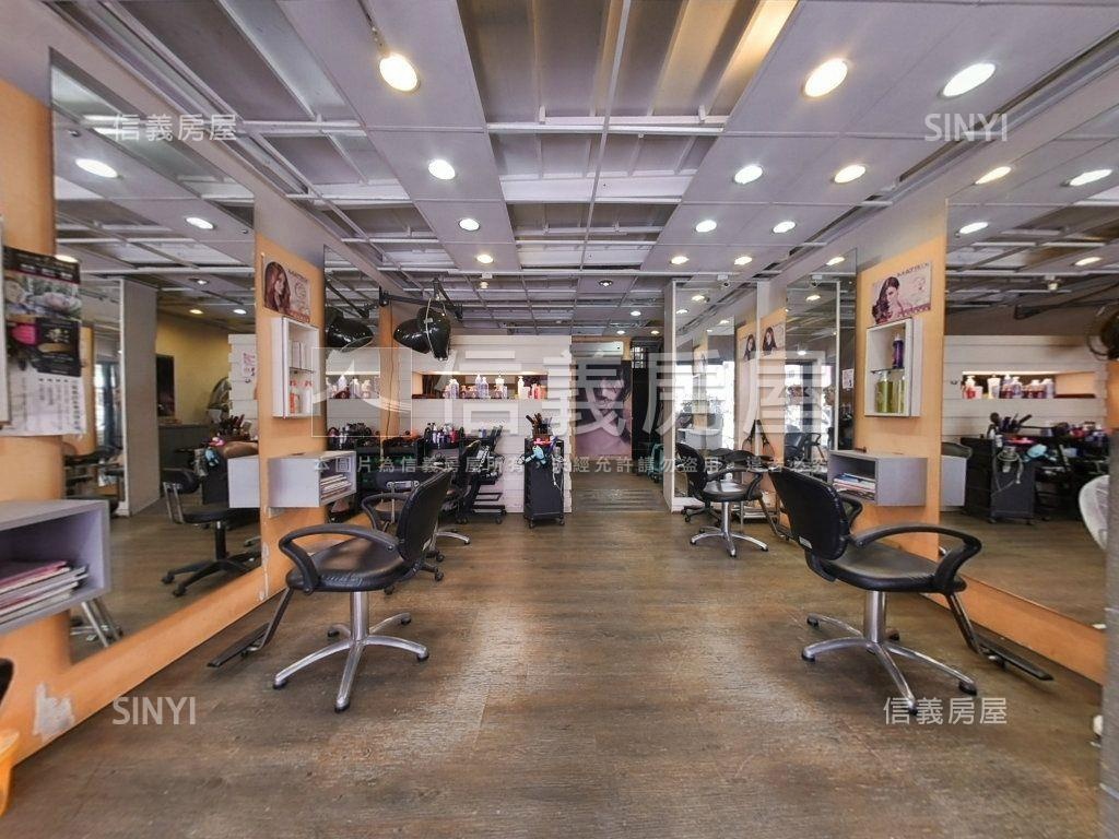 河堤朝南收租金店面房屋室內格局與周邊環境