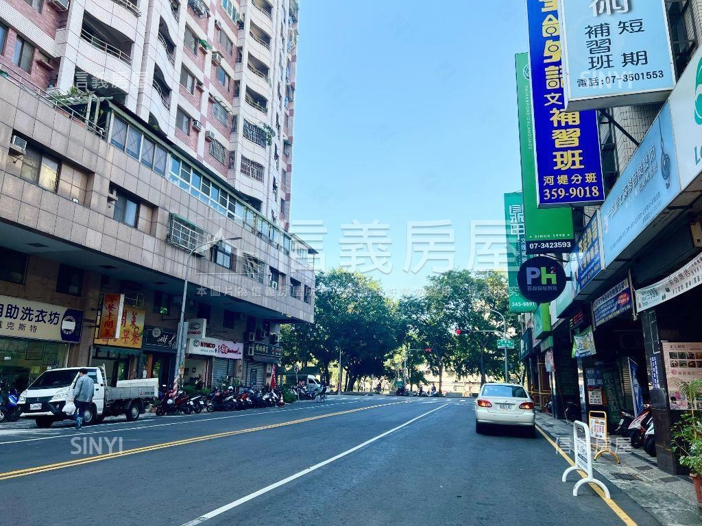 河堤朝南收租金店面房屋室內格局與周邊環境