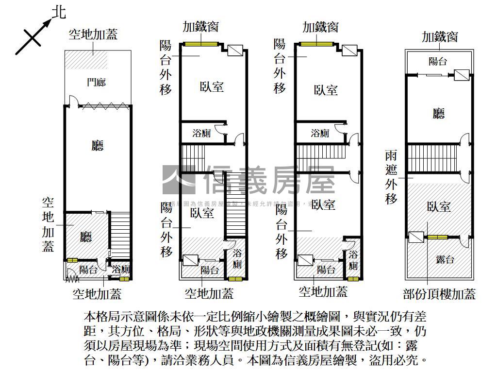 專．公園街正街美透天房屋室內格局與周邊環境