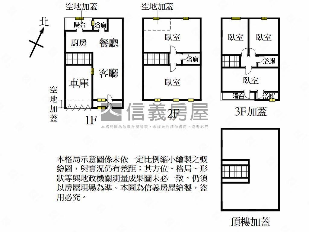 專任菓林精美透天房屋室內格局與周邊環境