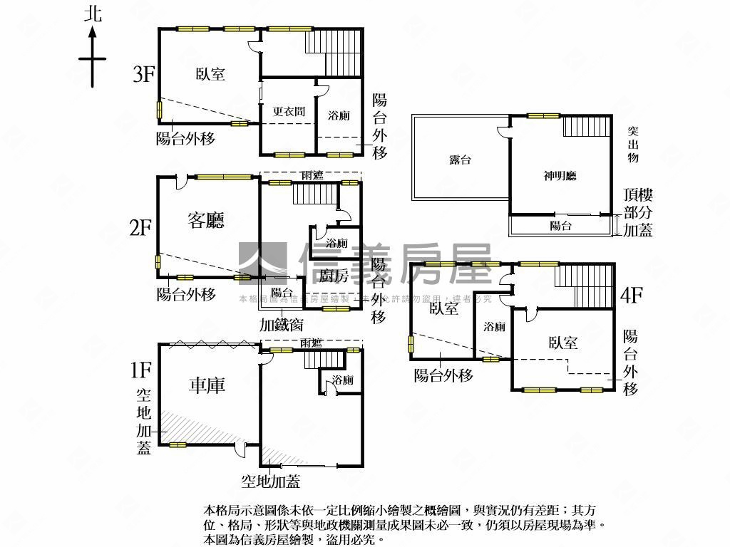 沙鹿富宇大地坪邊間別墅房屋室內格局與周邊環境