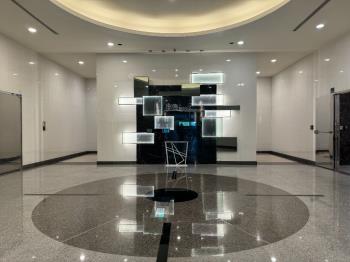 玻璃帷幕耶魯科技辦公一樓