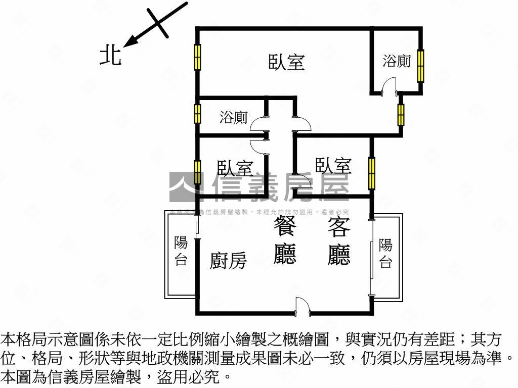 烏日三房雙車位房屋室內格局與周邊環境