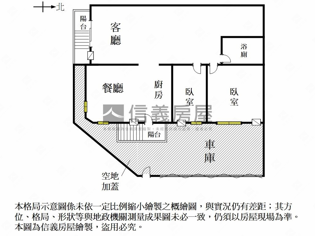 文化藝術家一樓角間有車庫房屋室內格局與周邊環境
