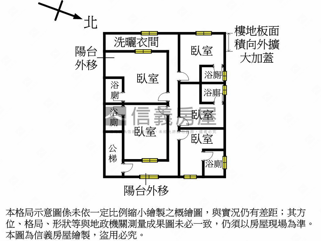 板橋聚寶盆邊間２樓房屋室內格局與周邊環境