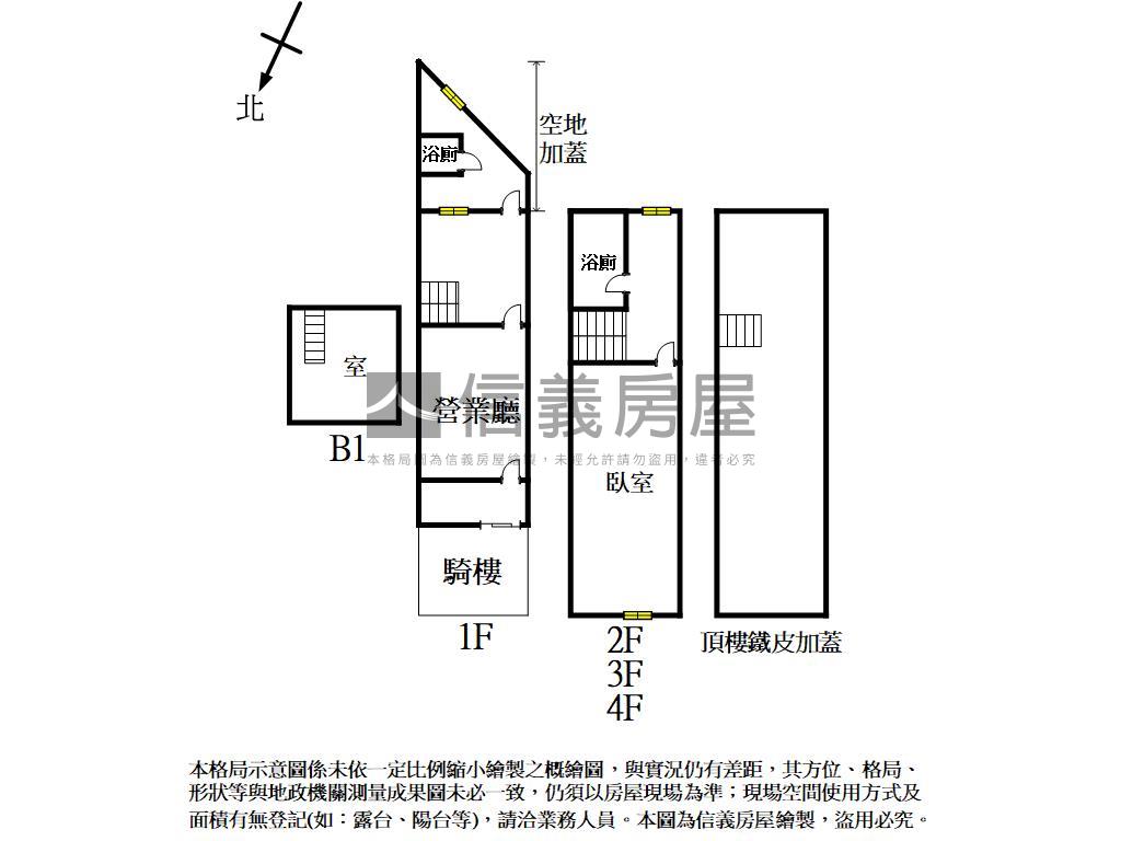 北區黃金地段透店房屋室內格局與周邊環境