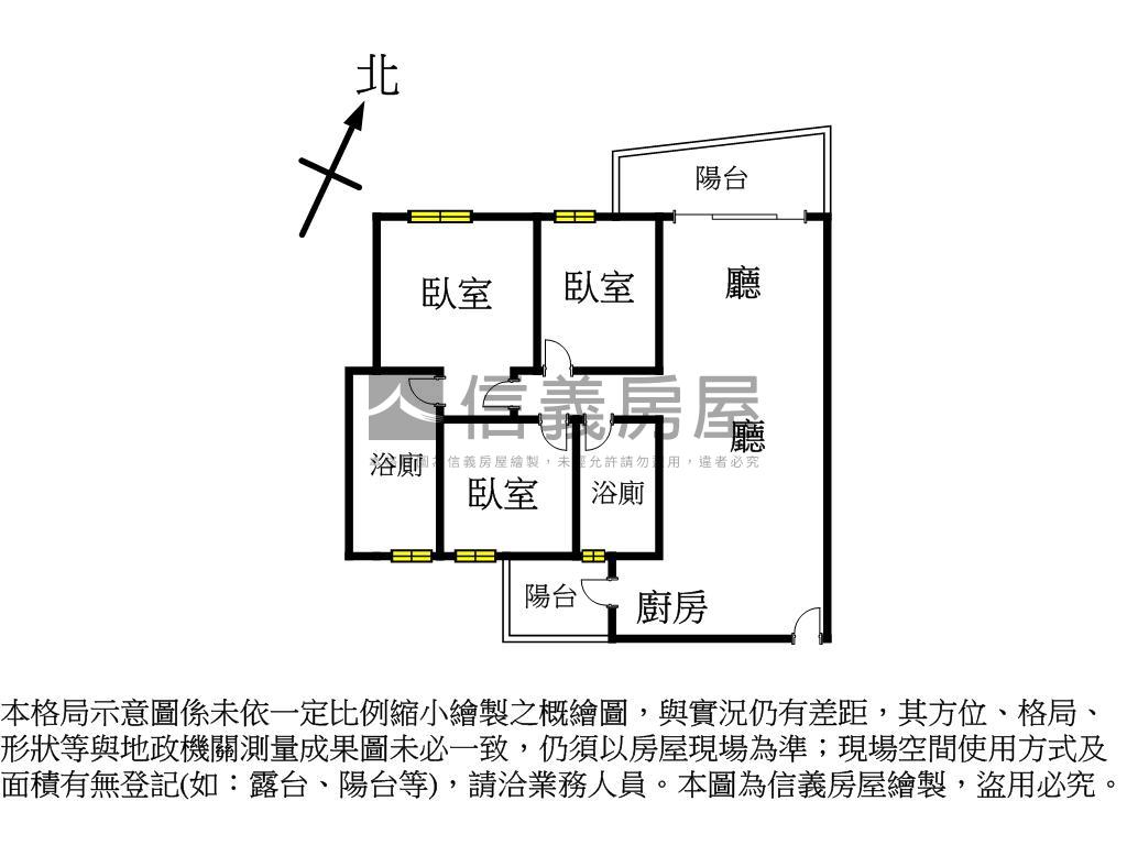 仁武大灣．三房平車房屋室內格局與周邊環境