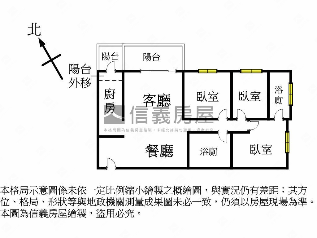 廍子公園旁視野三房平車房屋室內格局與周邊環境