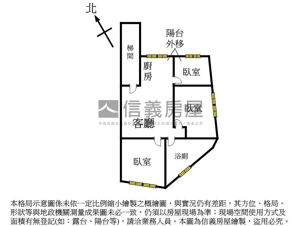 中正區低總價三房美寓房屋室內格局與周邊環境