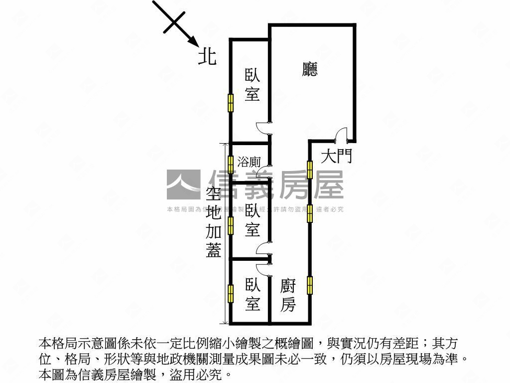 陽明山美景開心農場房屋室內格局與周邊環境