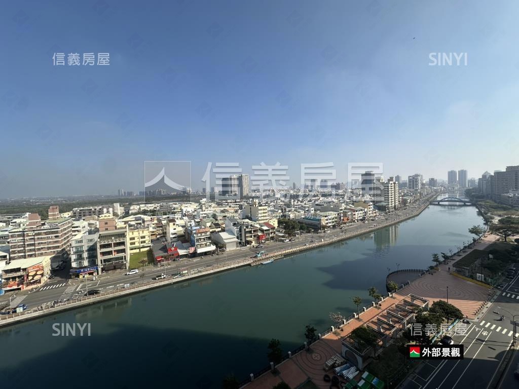 安平運河景觀明亮兩房一室房屋室內格局與周邊環境