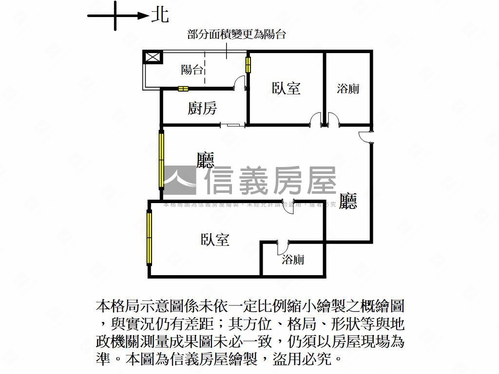 幸福公園兩房雙衛浴車位房屋室內格局與周邊環境