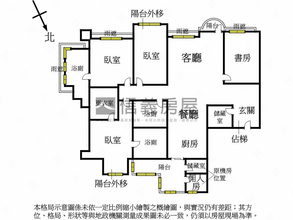天母盛宴景高樓房屋室內格局與周邊環境