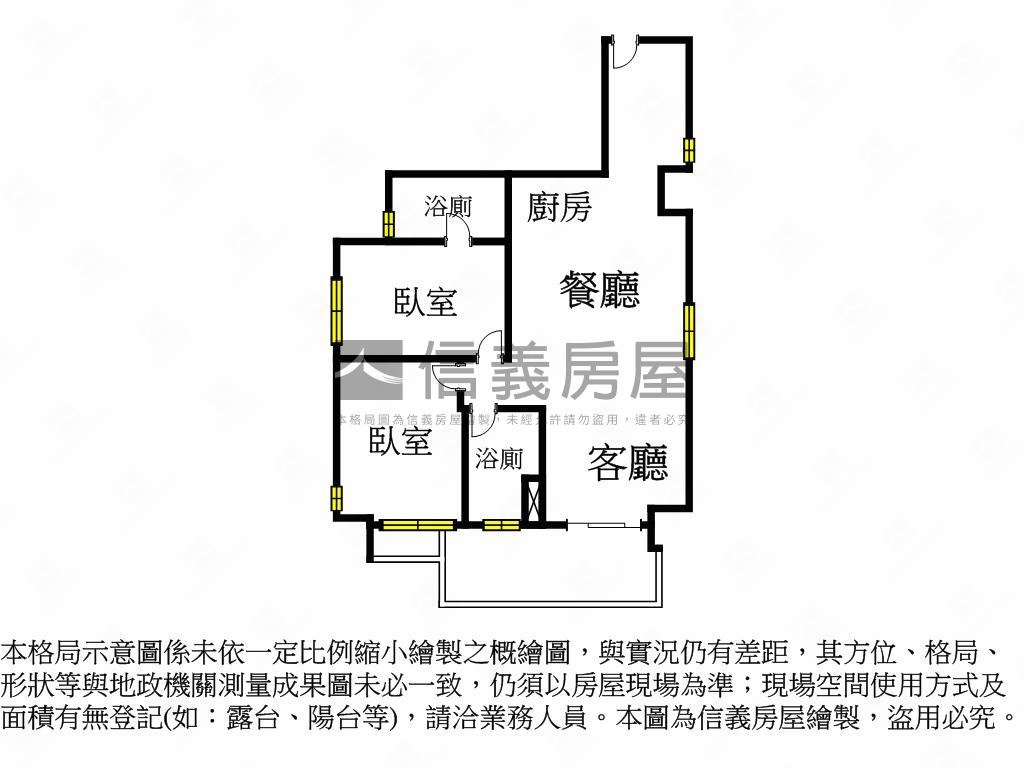 迎新春大安公園２房８樓Ａ房屋室內格局與周邊環境