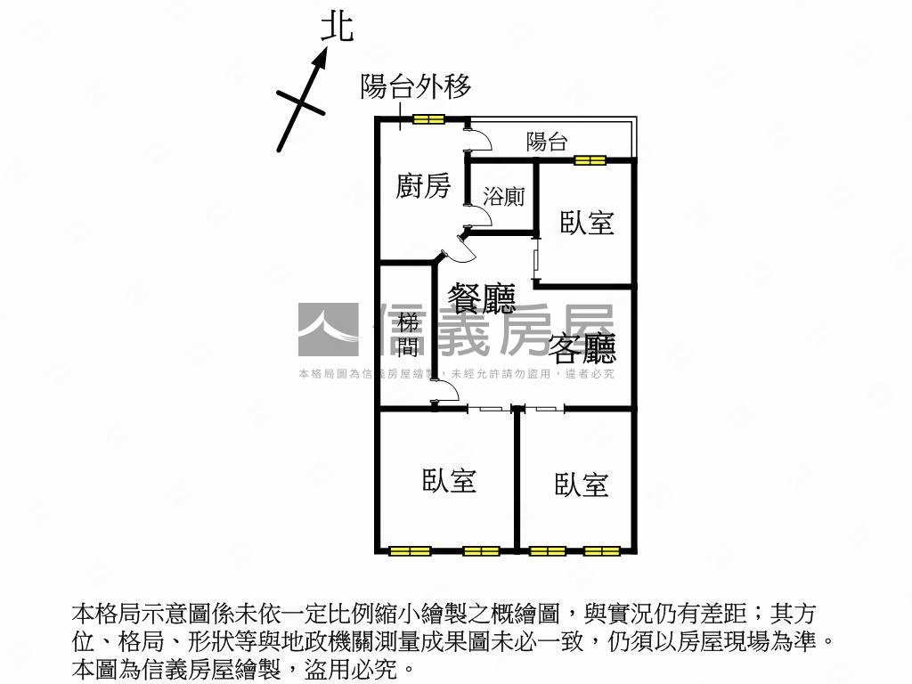 大仁街公寓三樓房屋室內格局與周邊環境