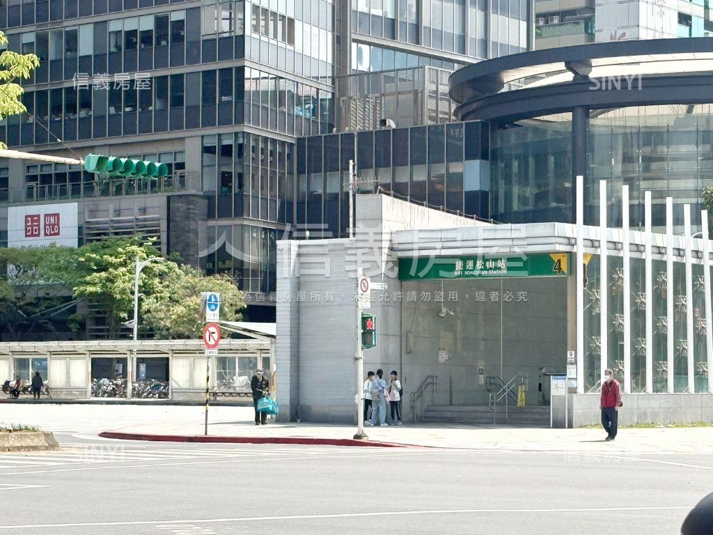 松山捷運公寓邊間房屋室內格局與周邊環境