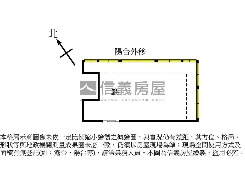 高昇天下辦公室Ｃ房屋室內格局與周邊環境